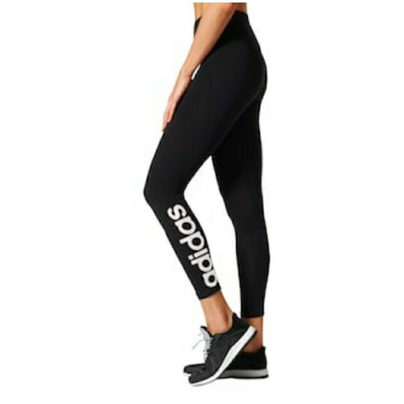 adidas logo tights